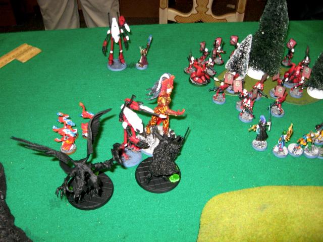 Battle Report, Daemons, Eldar, Warhammer 40,000