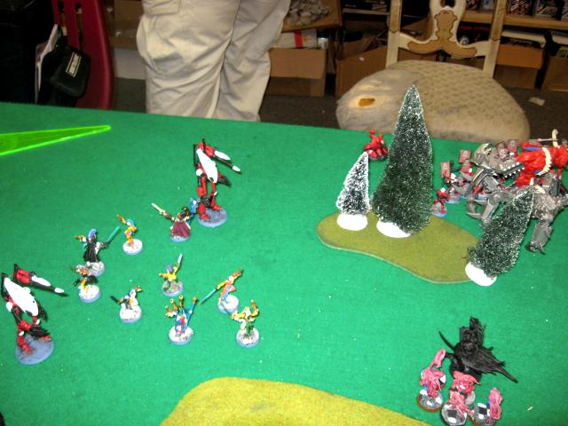 Battle Report, Daemons, Eldar, Warhammer 40,000