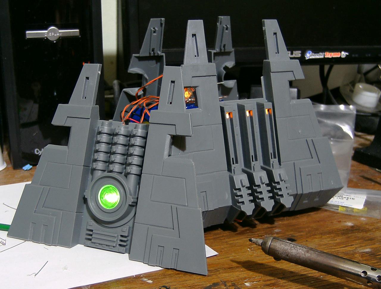 LED, Monolith, Necrons, Work In Progress