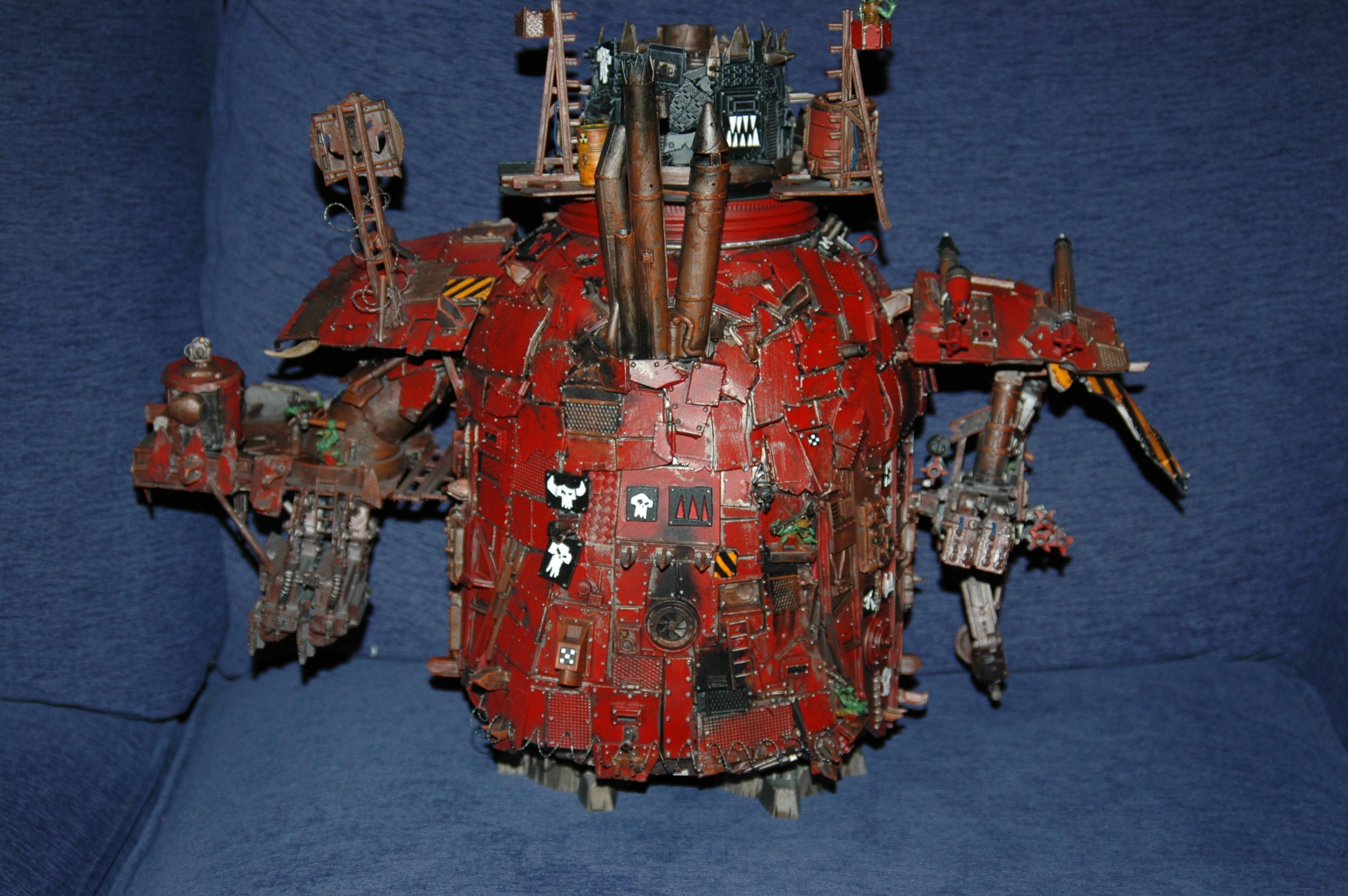 Built, Conversion, Orks, Scratch, Stompa, Titan, Warhammer 40,000, Warhammer Fantasy