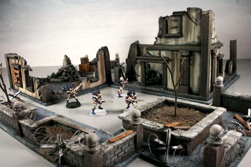 City, Ruins, Terrain