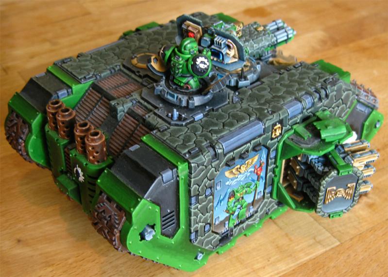 Awesome, Land Raider, Land Raider Crusader, Salamanders
