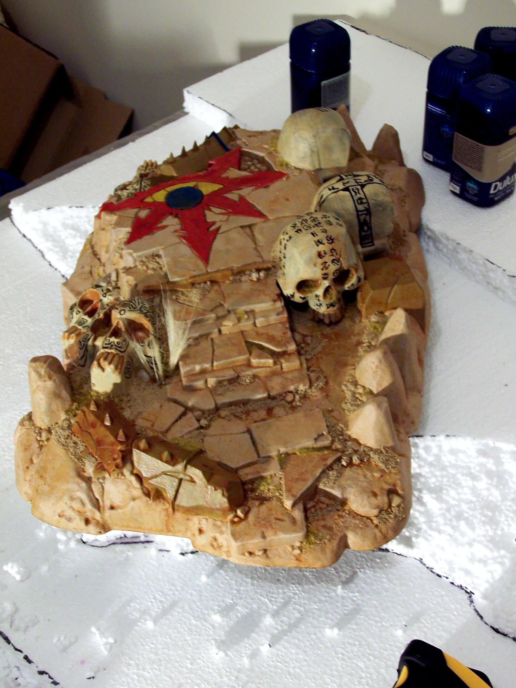 Temple, Temple Of Skulls, Terrain, Warhammer Fantasy