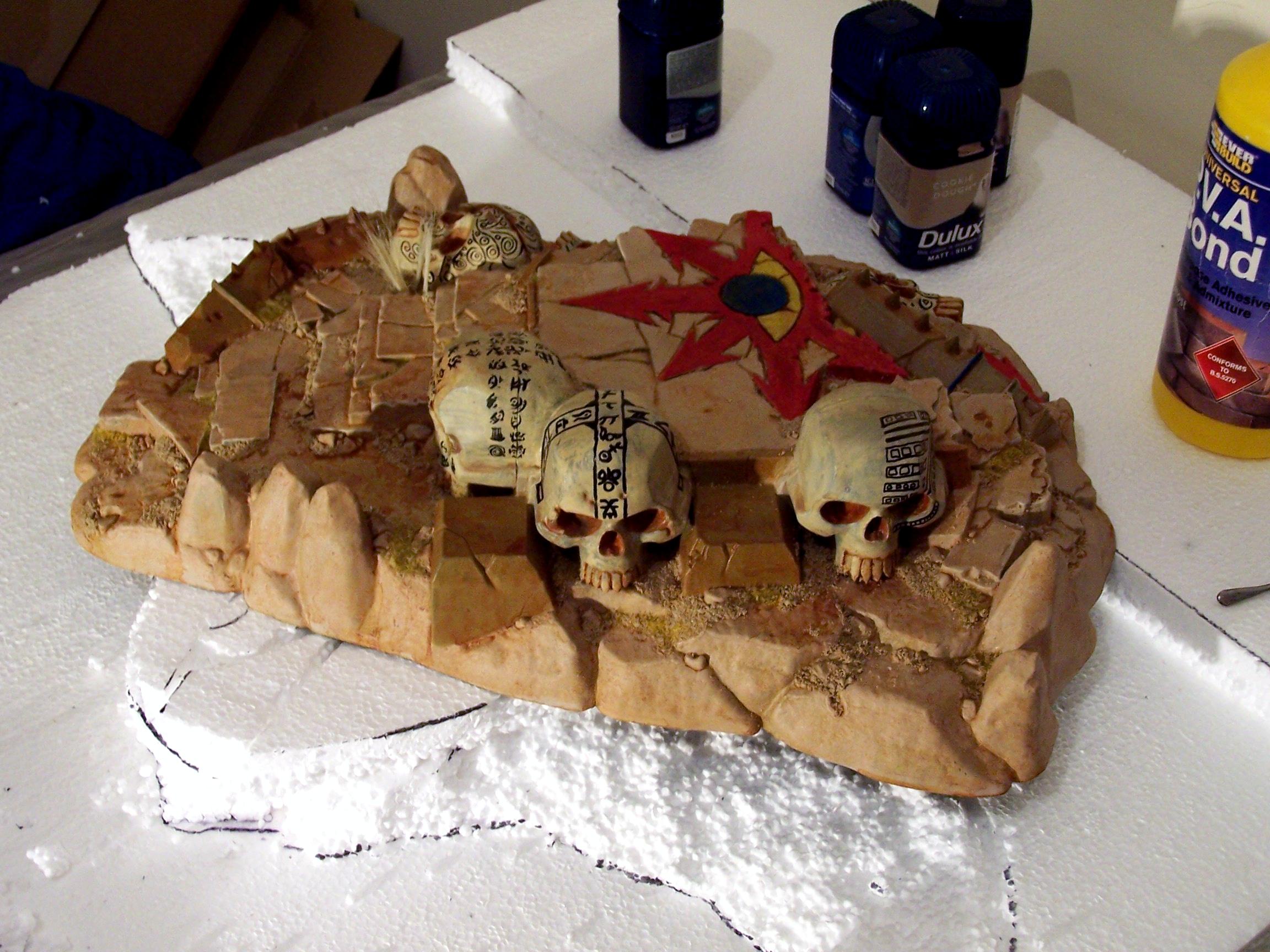 Temple, Temple Of Skulls, Terrain, Warhammer Fantasy