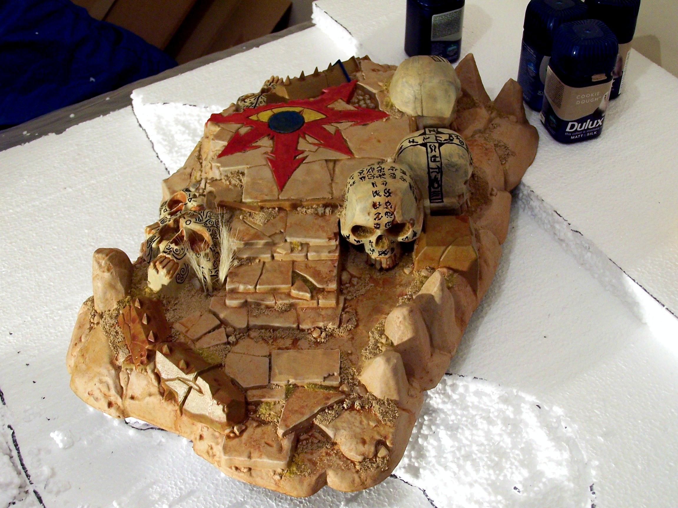 Temple, Temple Of Skulls, Terrain, Warhammer Fantasy