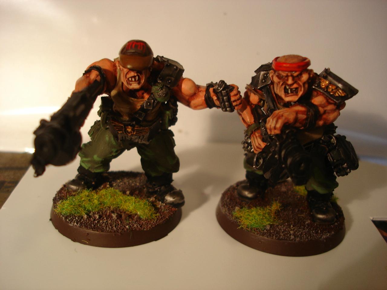 Catachan, Imperial Guard, Ogryns, Warhammer 40,000, Warhammer Fantasy