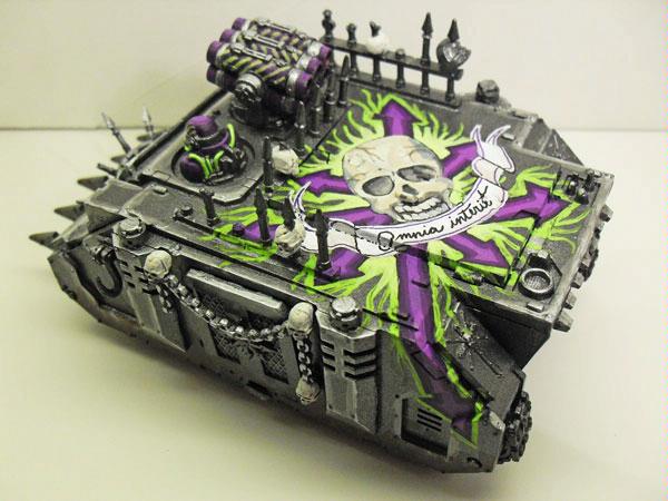Chaos Space Marines, Freehand, Rhino, Warhammer 40,000