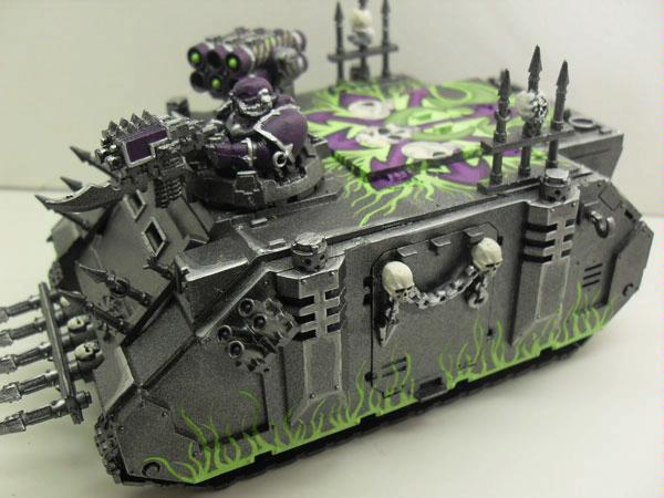 Chaos, Chaos Space Marines, Freehand, Rhino, Warhammer 40,000