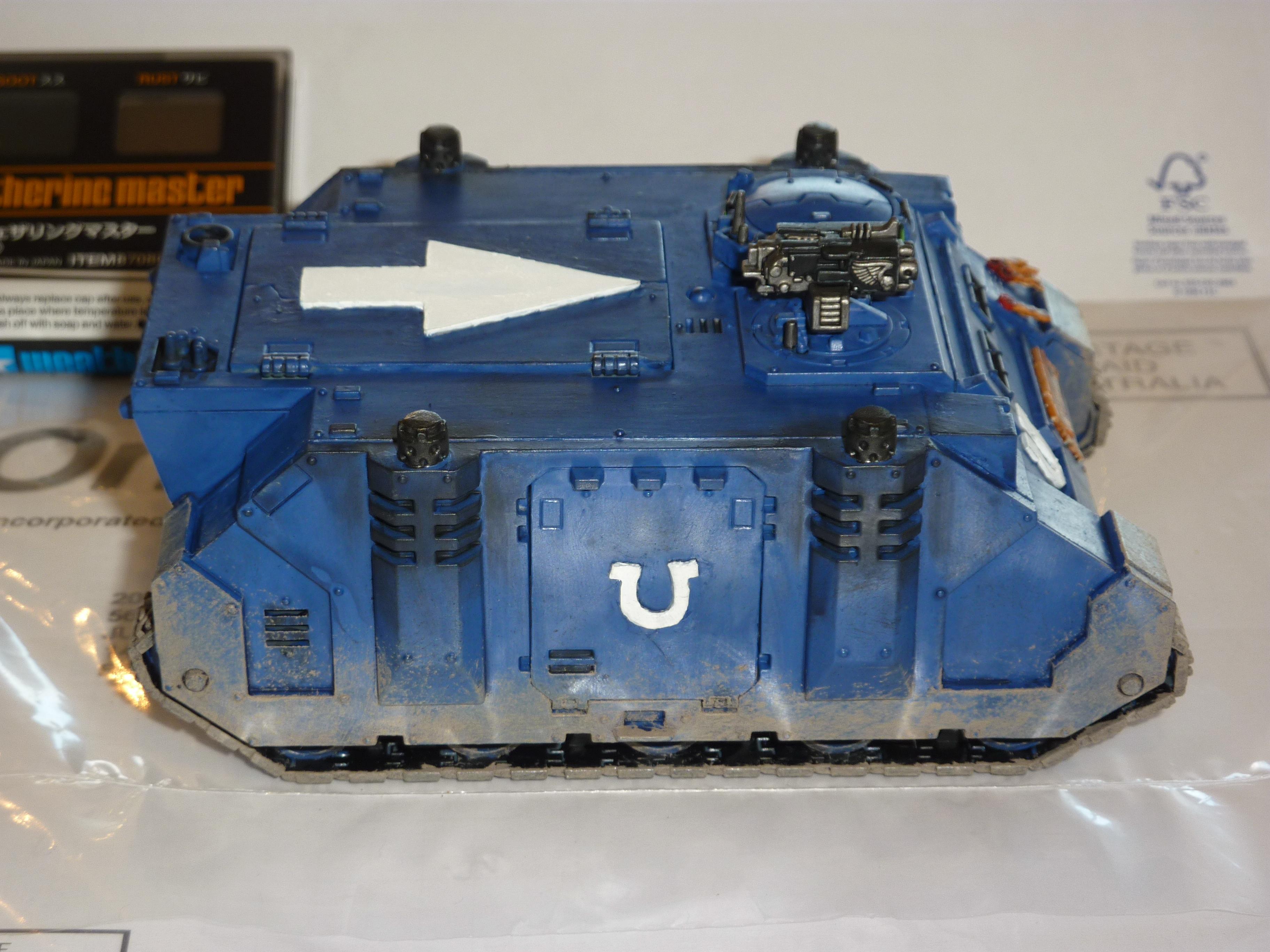 Rhino, Space Marines, Ultramarines