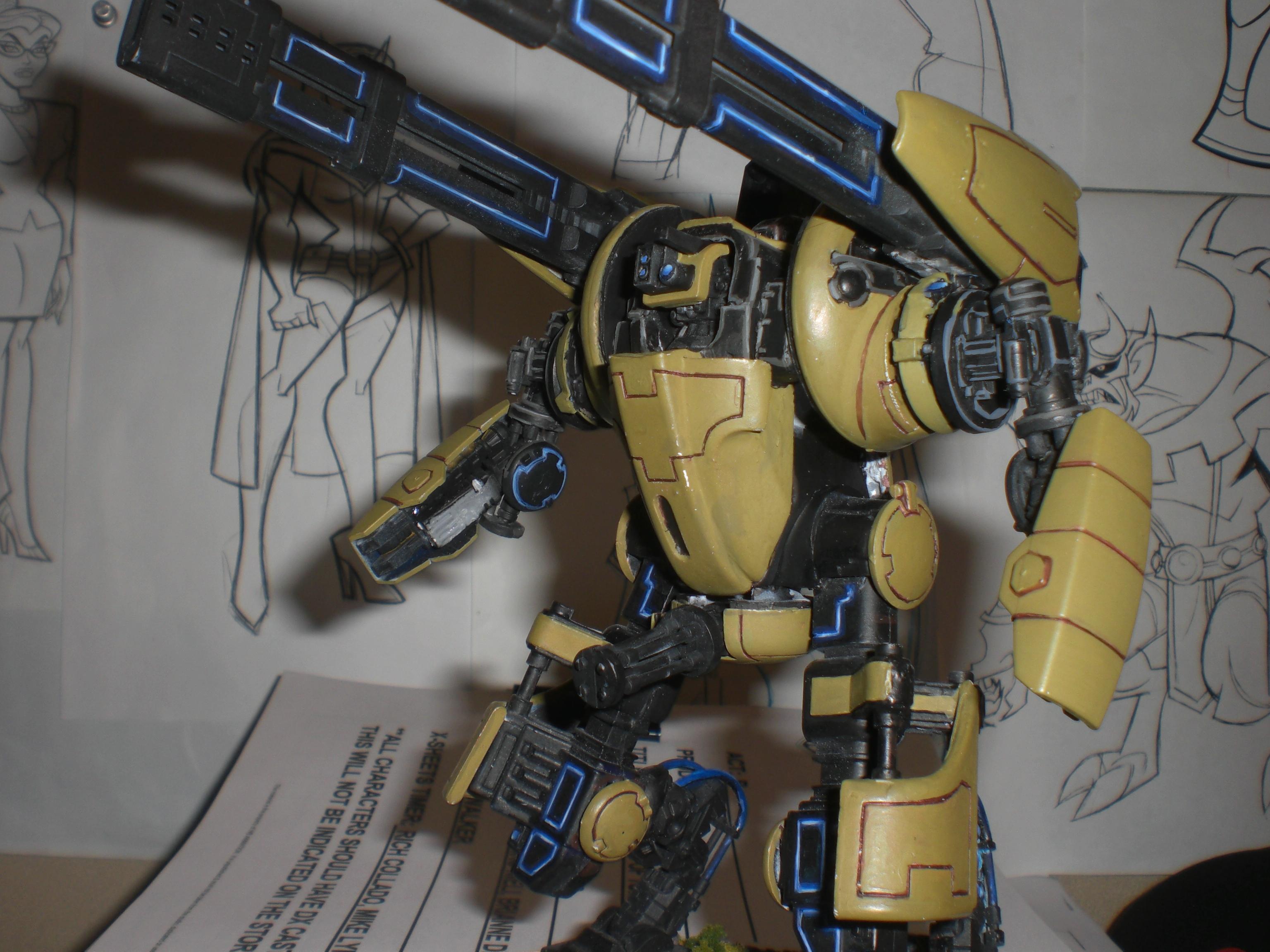 Battlesuit, Hammerhead, Railgun, Tau, Transformer