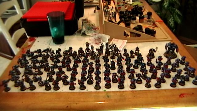 3rd Company, Blurred Photo, Full Company, Poor Lighting, Ultramarines