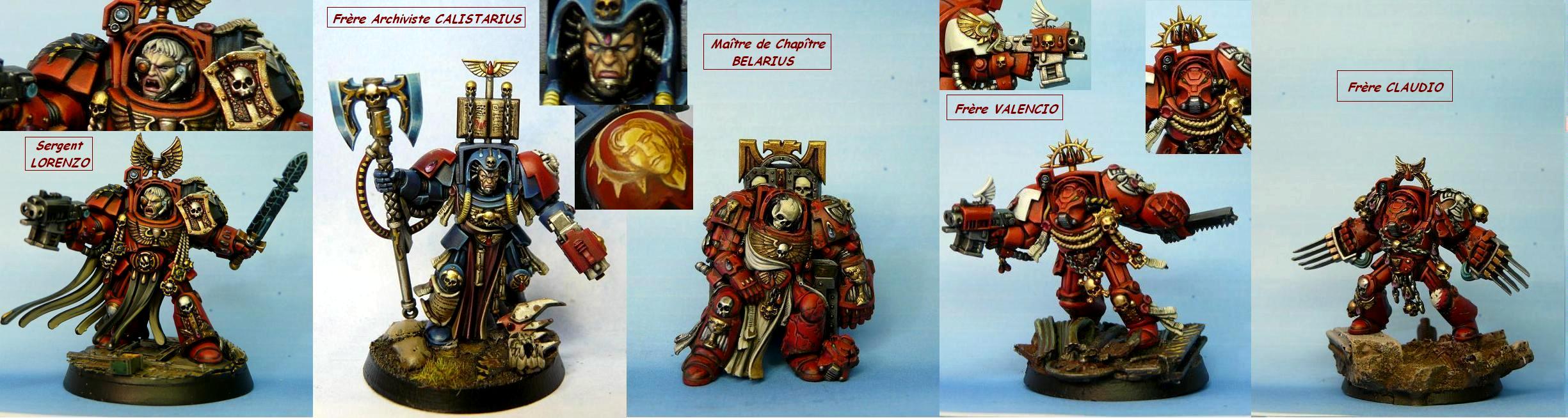Adeptus Astartes, Black Rage, Blood Angels, Foece Weapon, Librarian, Power Fists, Power Sword, Red Thirst, Space Hulk, Space Marines, Terminator Armor