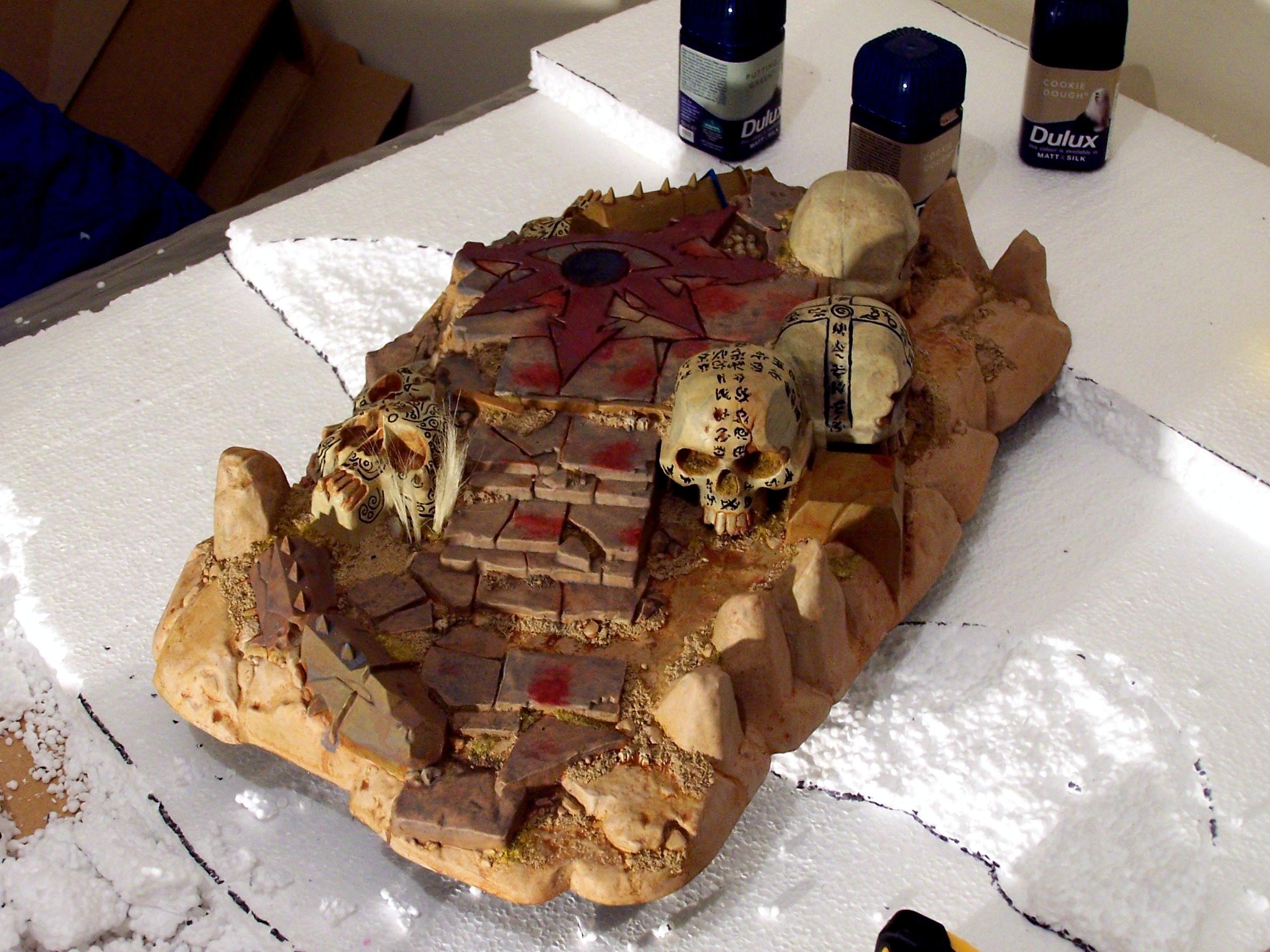Temple, Temple Of Skulls, Terrain, Warhammer Fantasy