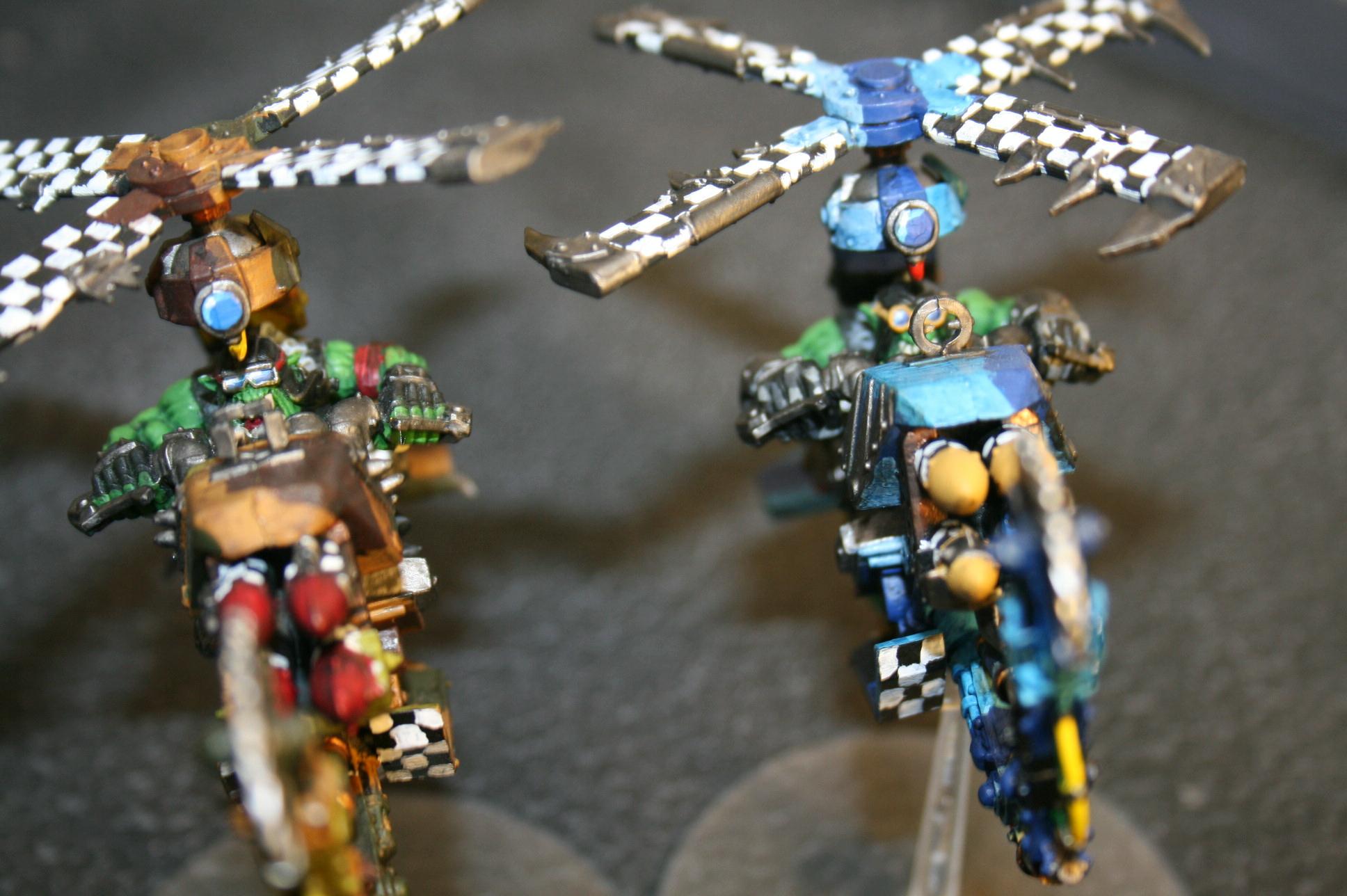 Blood Axe, Deff Dread, Deffkopta, Orks