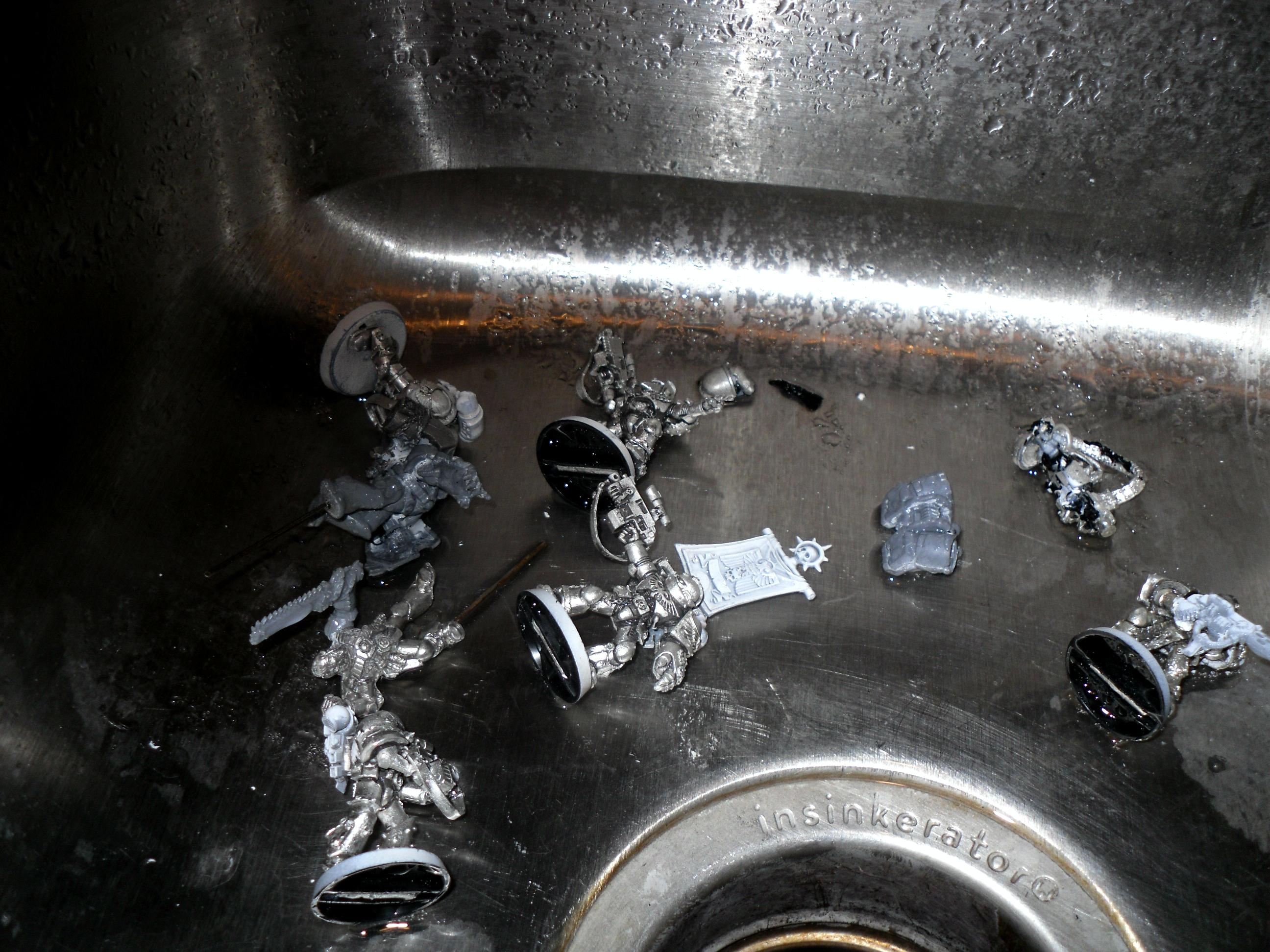 after rinse metal