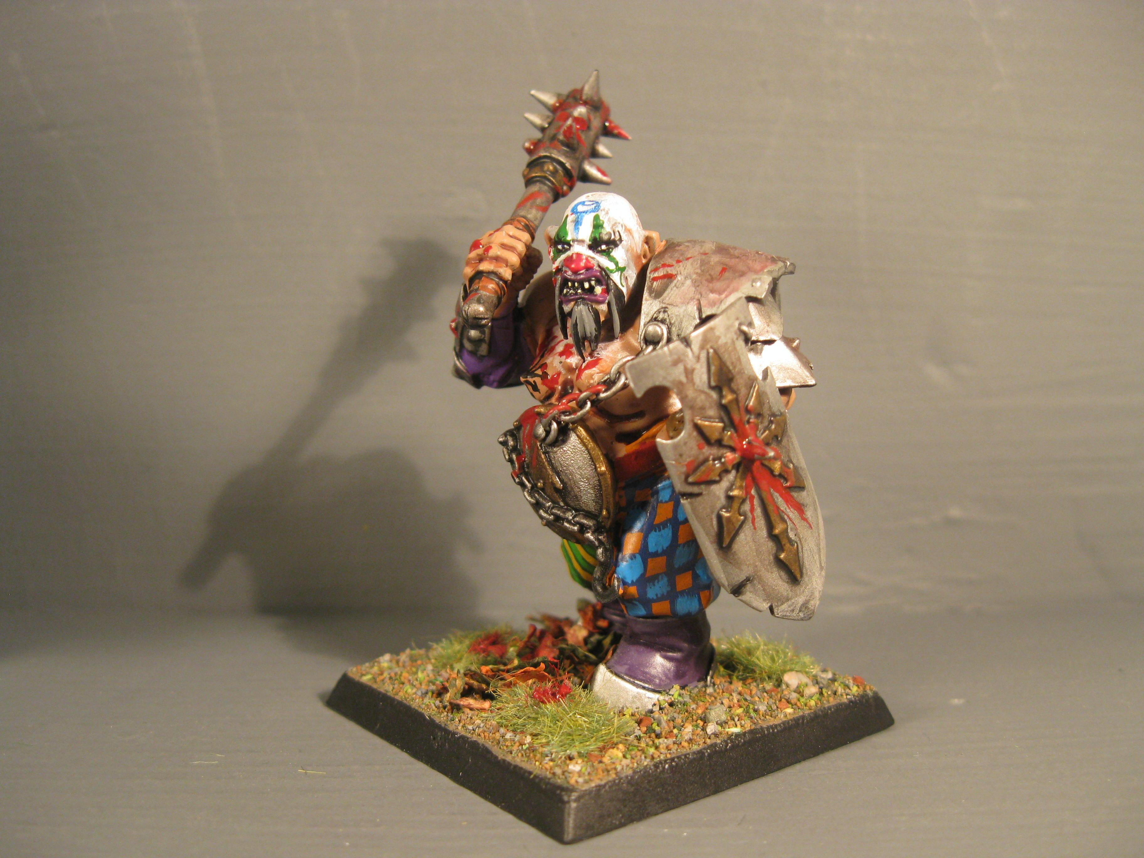 Chaos, Chaos Wariors, Clown, Ogres, Pro Painted, Rpg, Warhammer Fantasy