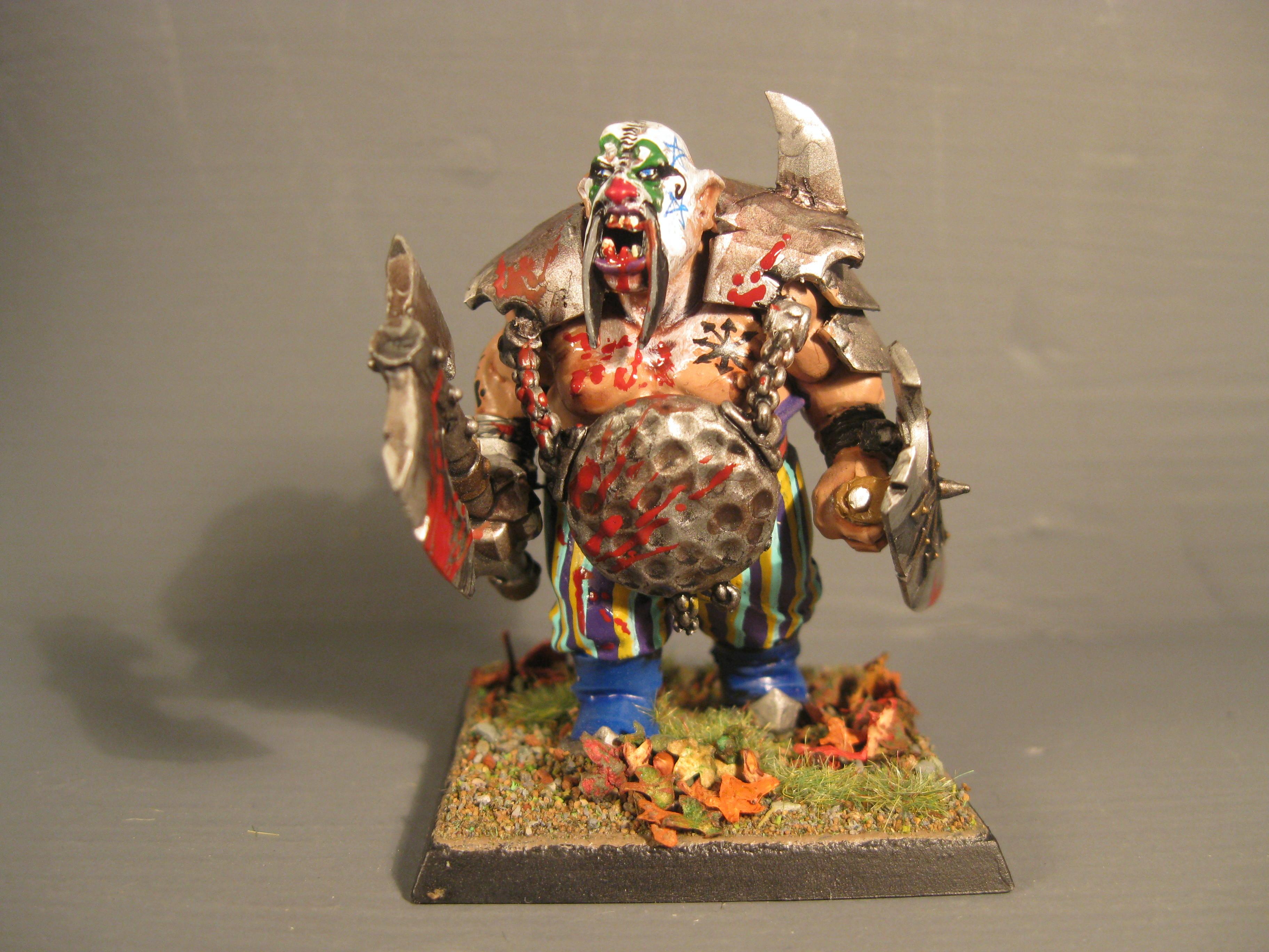 Chaos, Chaos Wariors, Clown, Ogres, Pro Painted, Rpg, Warhammer Fantasy