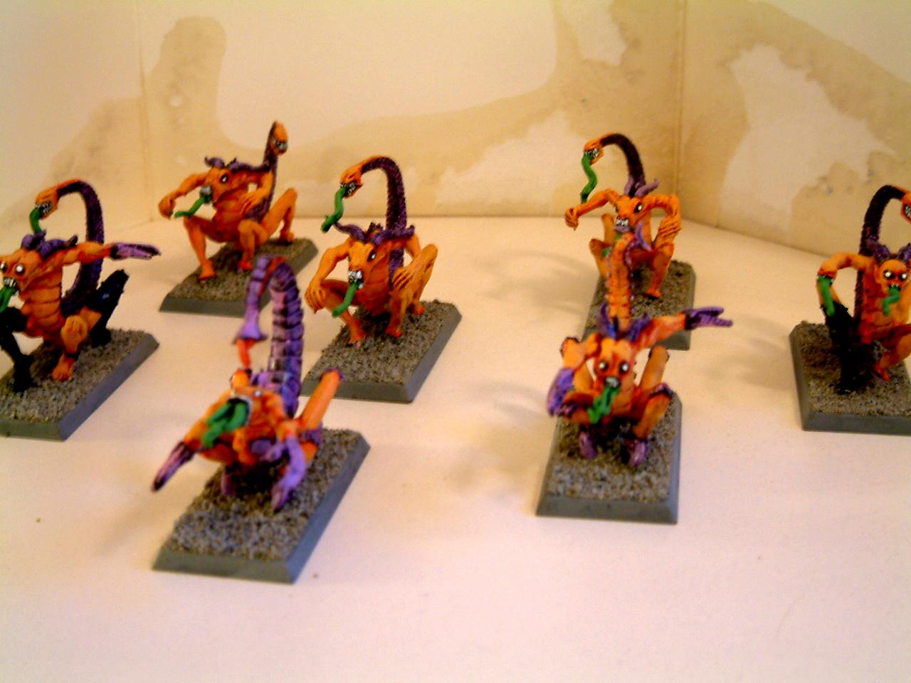 Chaos, Classic, Daemonettes, Daemons, Fiends, Green, Old, Orange, Out Of Production, Purple, Slaanesh, Warhammer 40,000