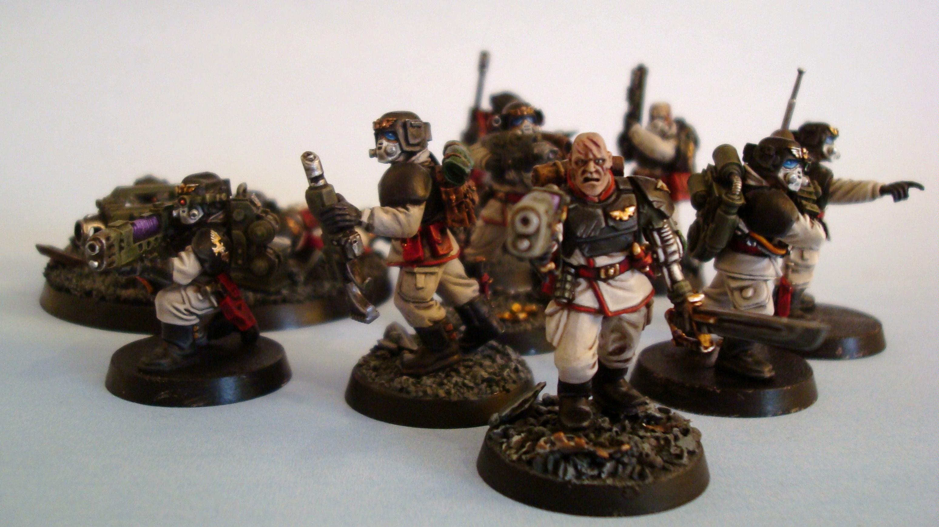 Imperial Guard, Rebreathers, Veteran Squad