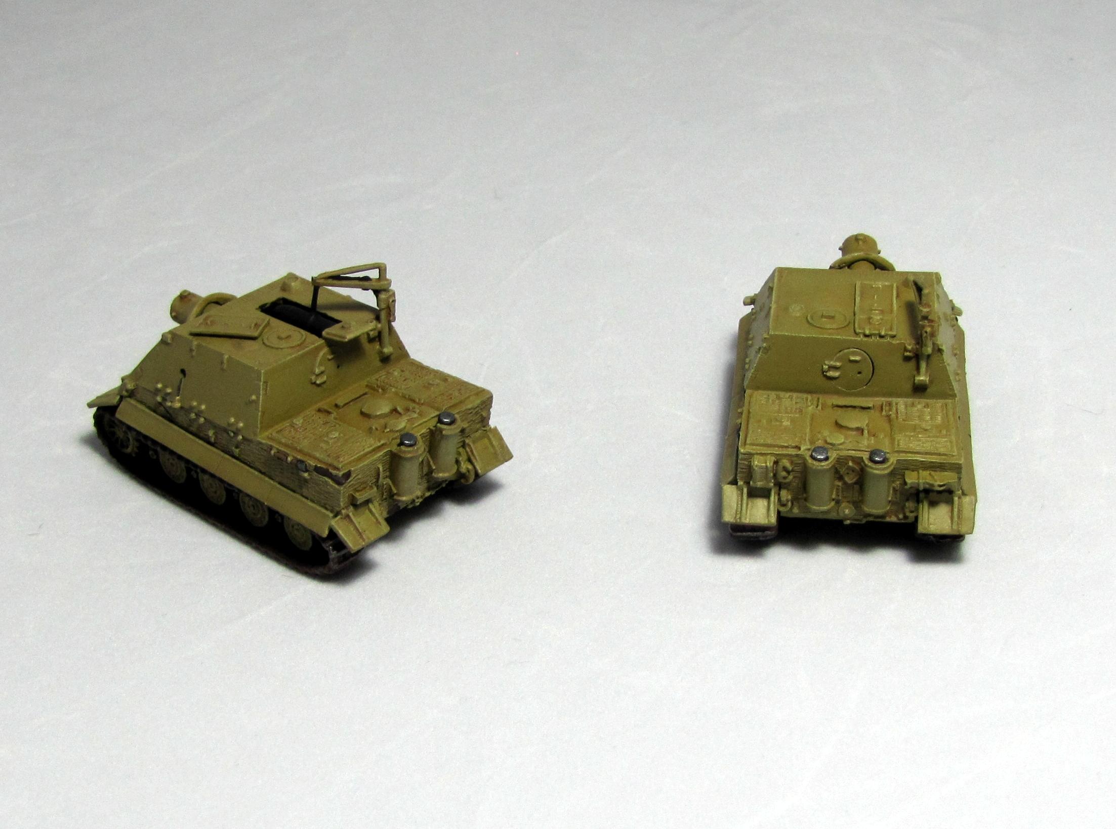 15mm, Flames Of War, Sturmtigers, Work In Progress