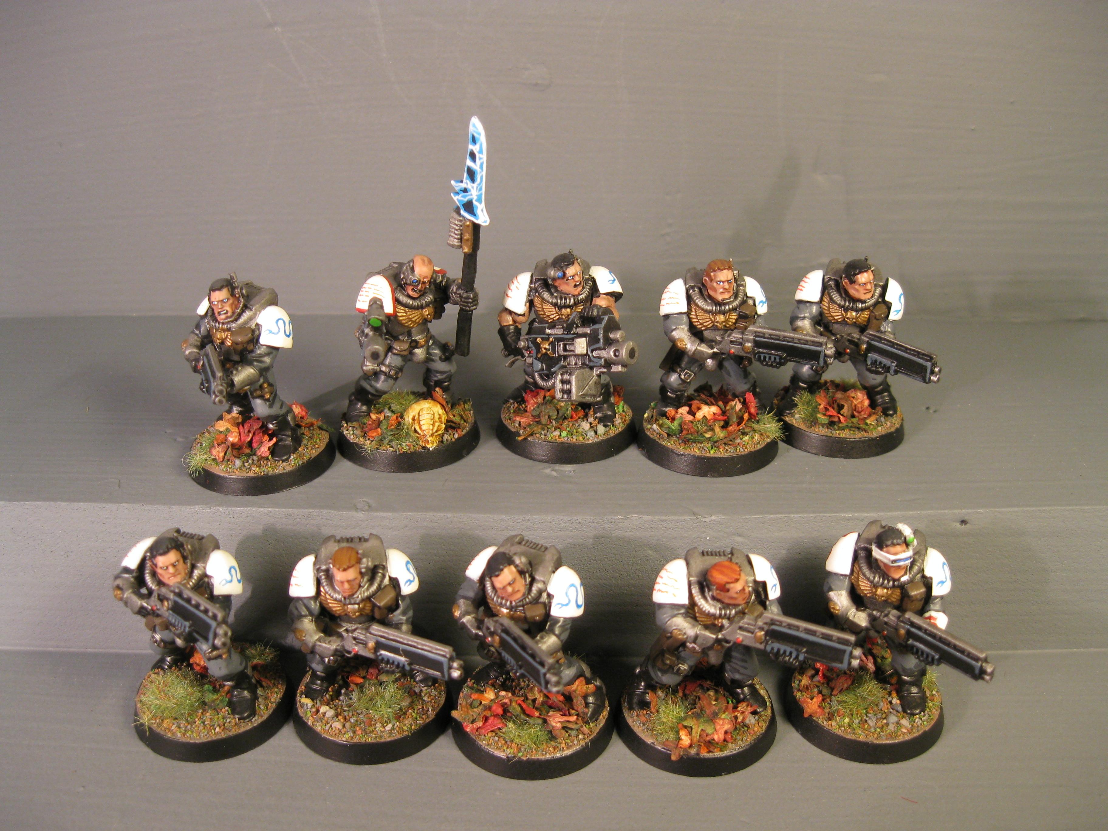 Iron Snakes, Pro Painted, Space Marine Scouts, Space Marines, Warhammer 40,000
