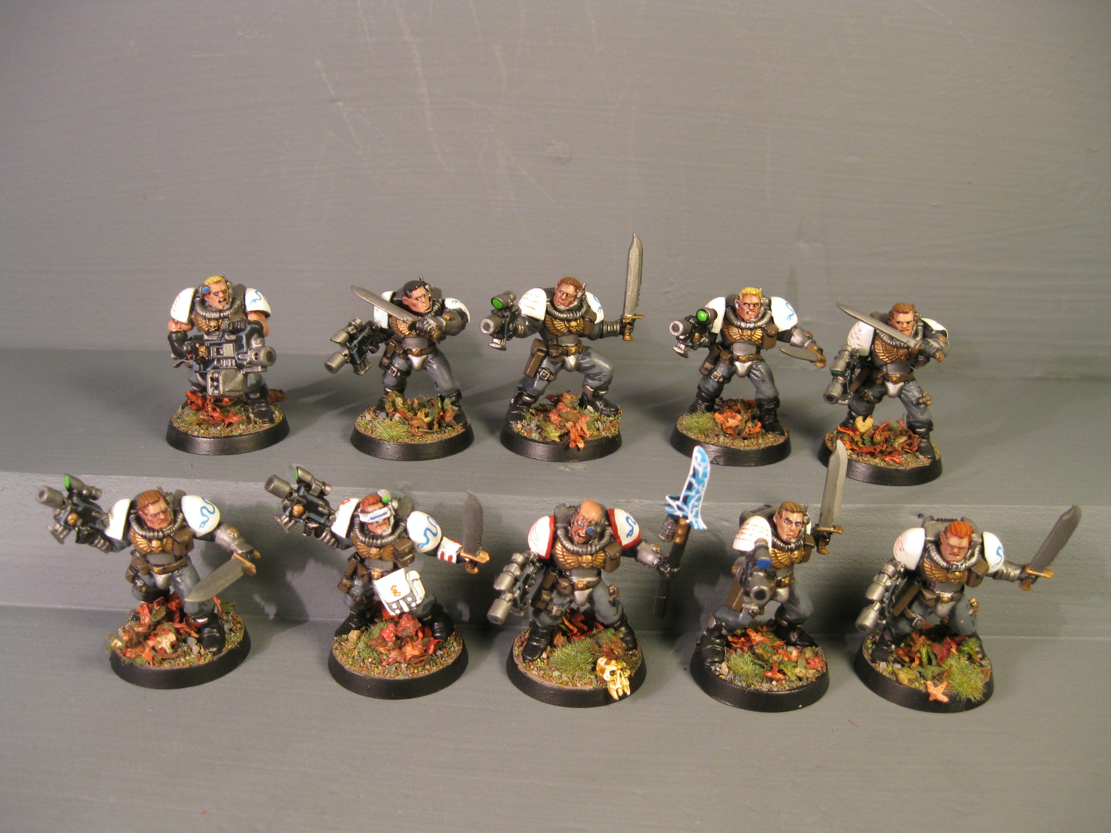 40k Scouts, Iron Snakes, Pro Painted, Space Marines, Warhammer 40,000