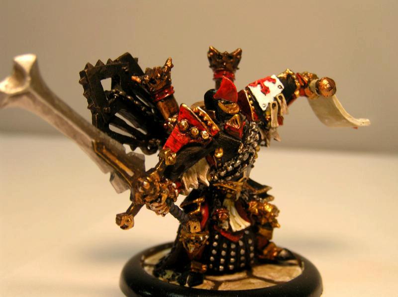 Warmachine, High Executioner Servath Reznik painted by Cataclysmus