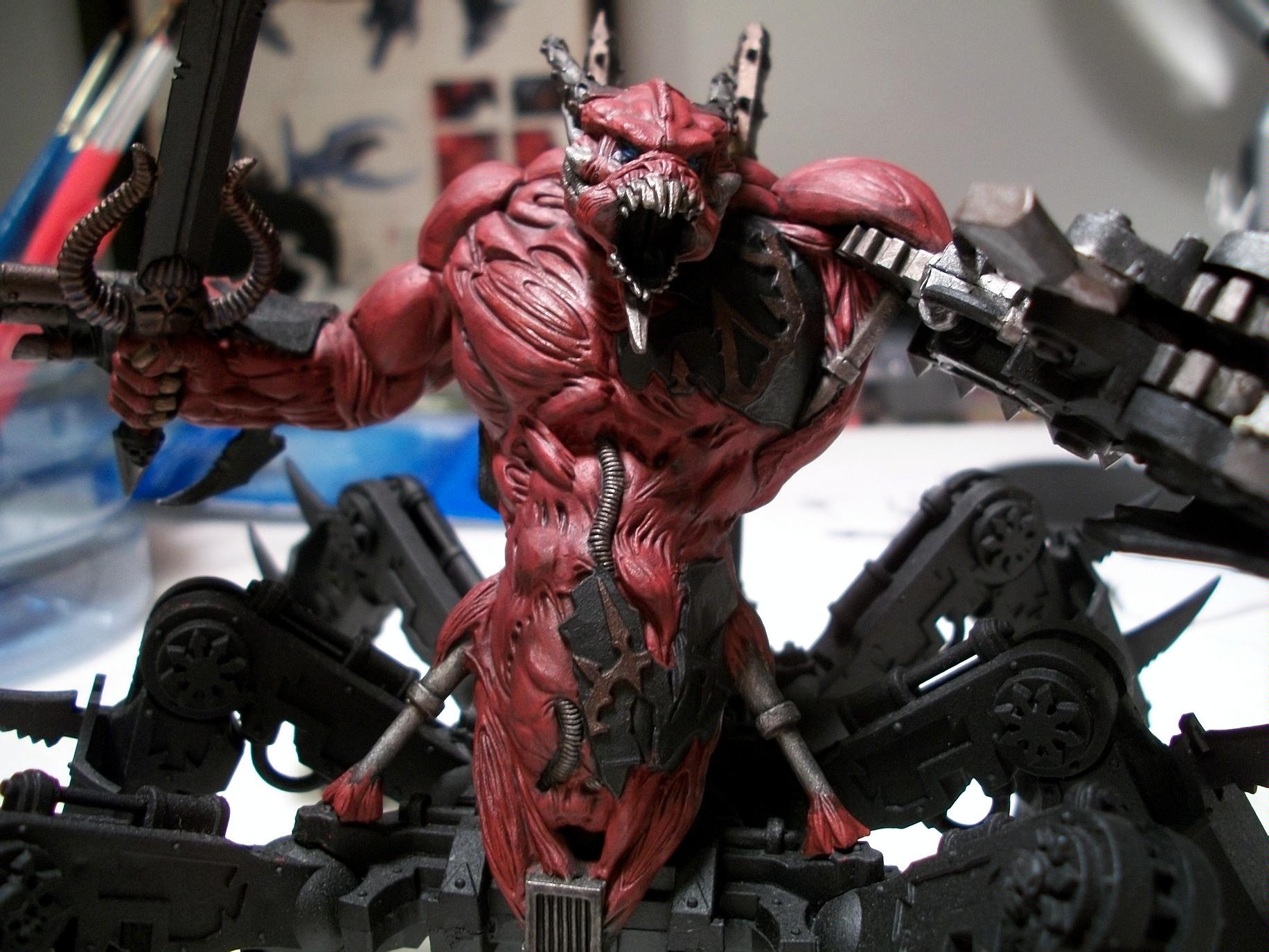 With a coat of Devlin Mud and a little Badab Black