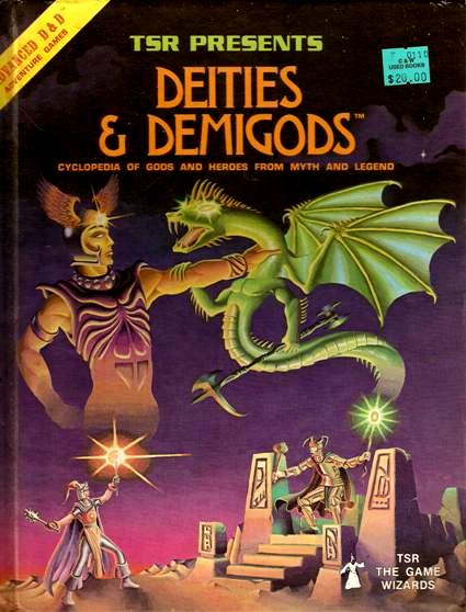 Copyright Tsr, Deities And Demigods, Dungeons And Dragons, Retro Review