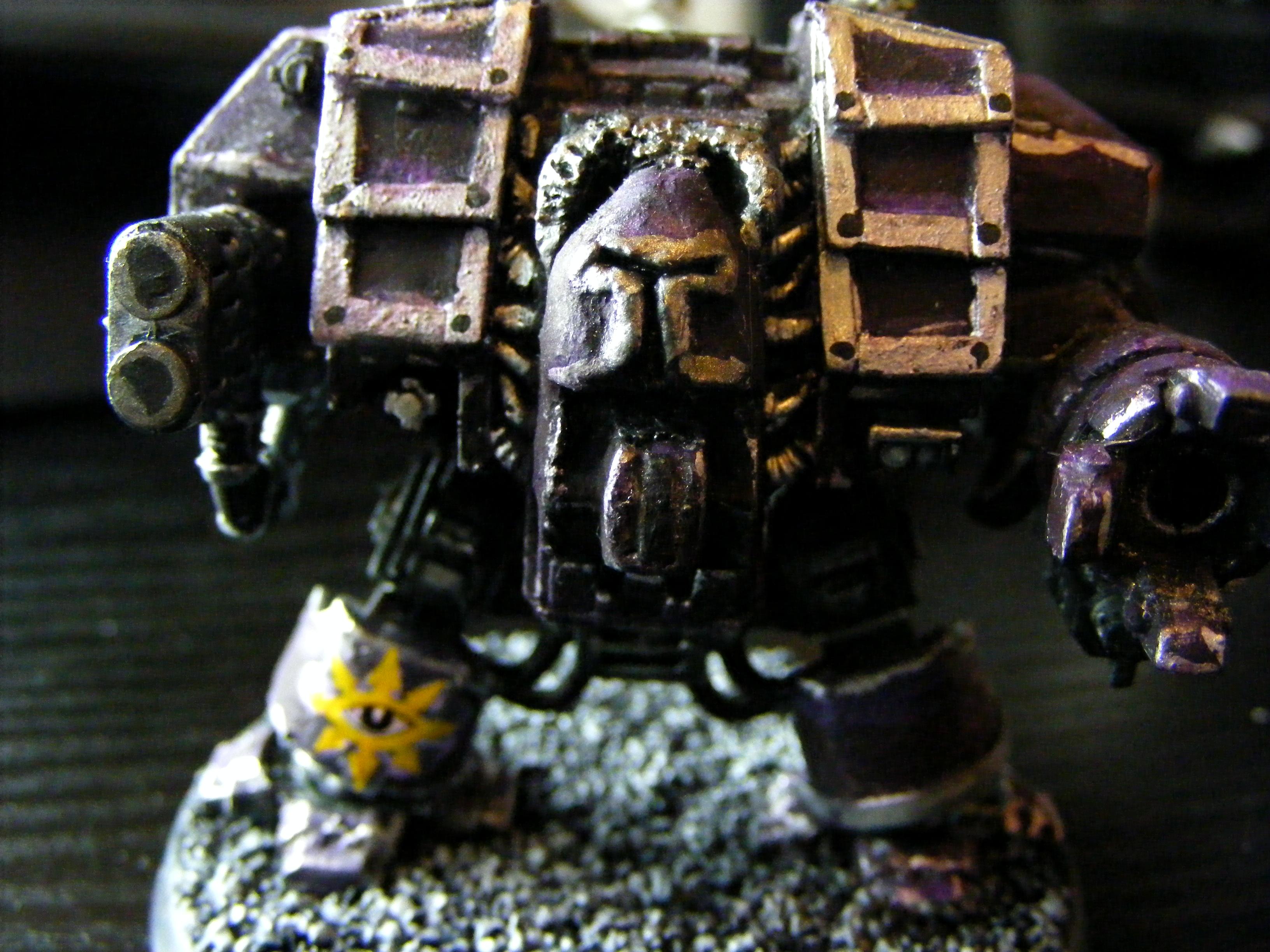 Chaos, Chaos Space Marines, Dreadnought, Greenstuff, Slaanesh, Space Marines, Spawn, Sprue, Warhammer 40,000, Xappy