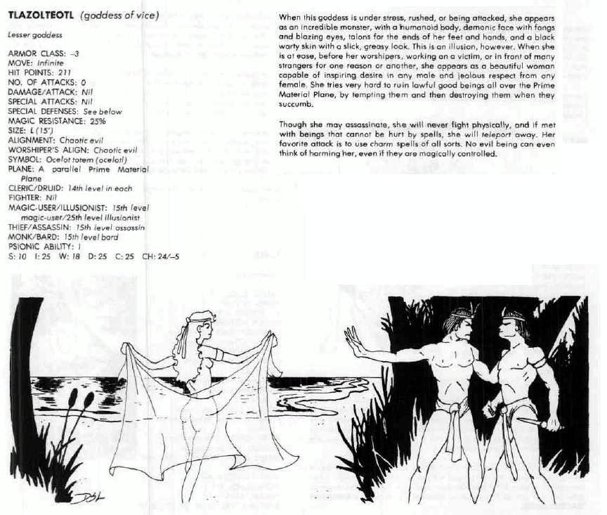 Copyright Tsr, Deities And Demigods, Dungeons And Dragons, Retro Review