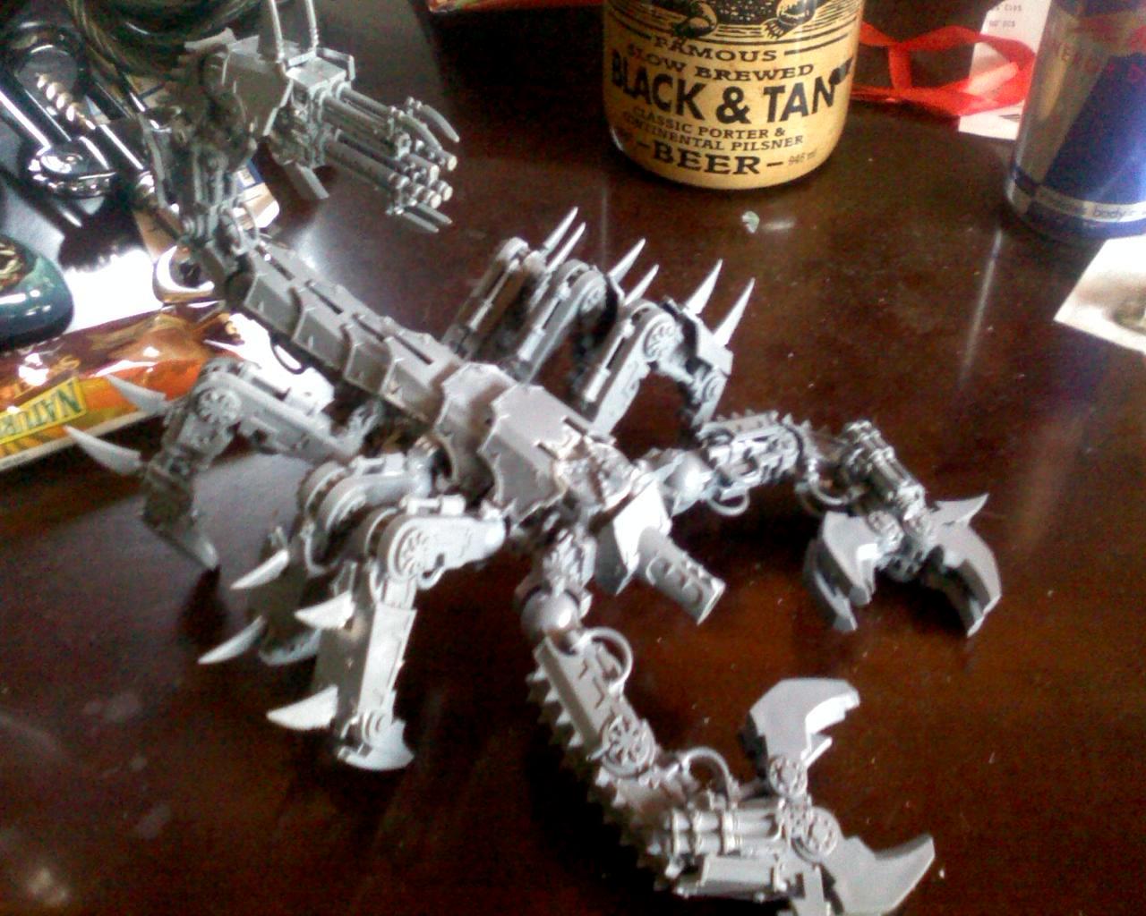 Brass Scorpion, Khorne, Work In Progress
