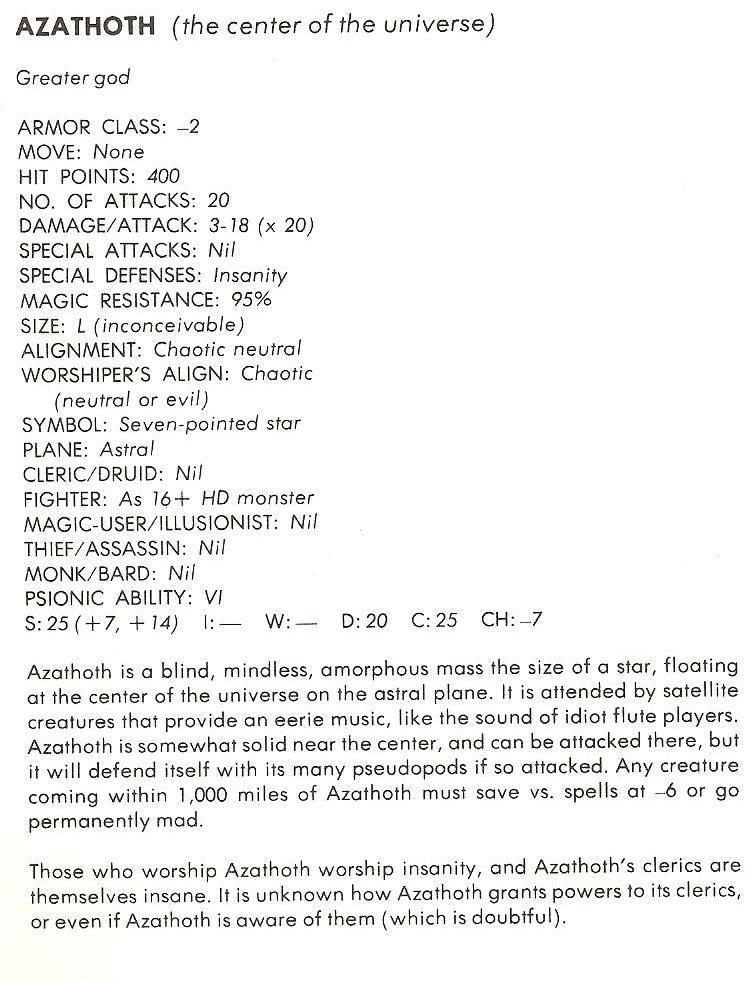 Copyright Tsr, Cthulhu, Deities And Demigods, Dungeons And Dragons, Retro Review