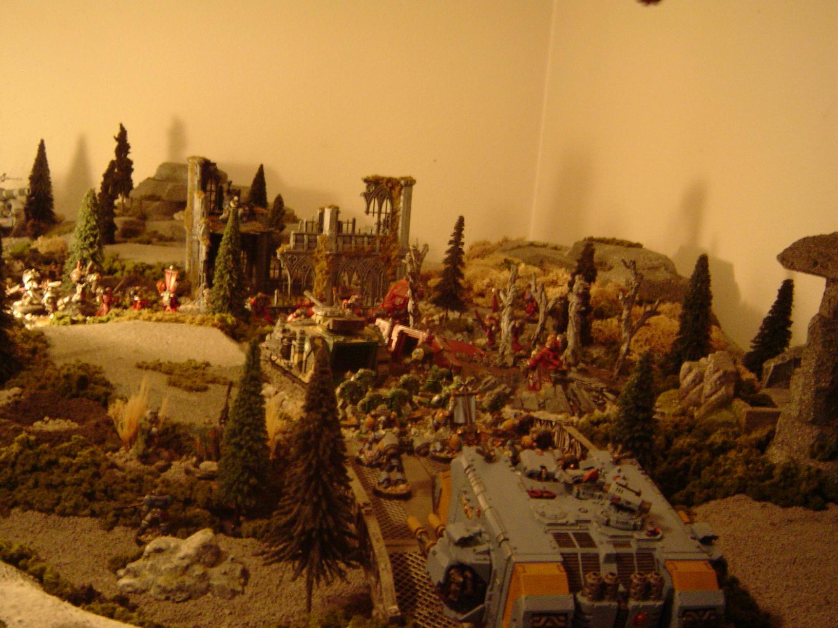 Space Marines, Terrain