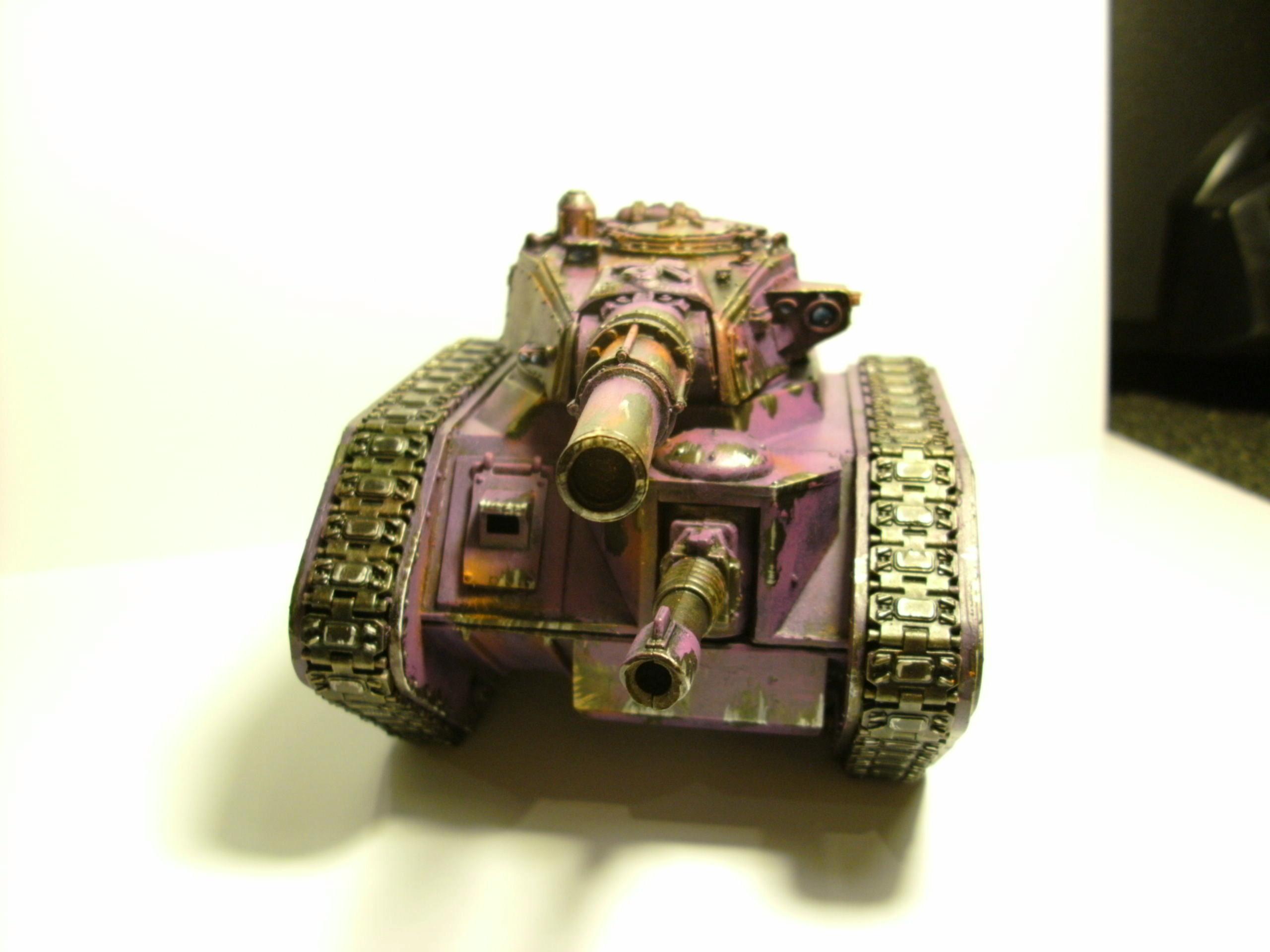 front view of the tank
