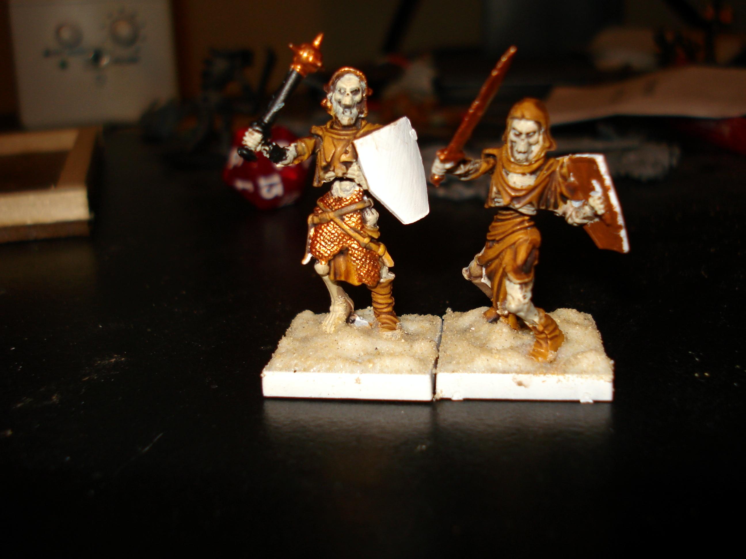 Undead, test skellies 1