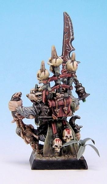 Golden Demon, Jungle Diorama, Skaven, Skaven Warlord, Warhammer Fantasy