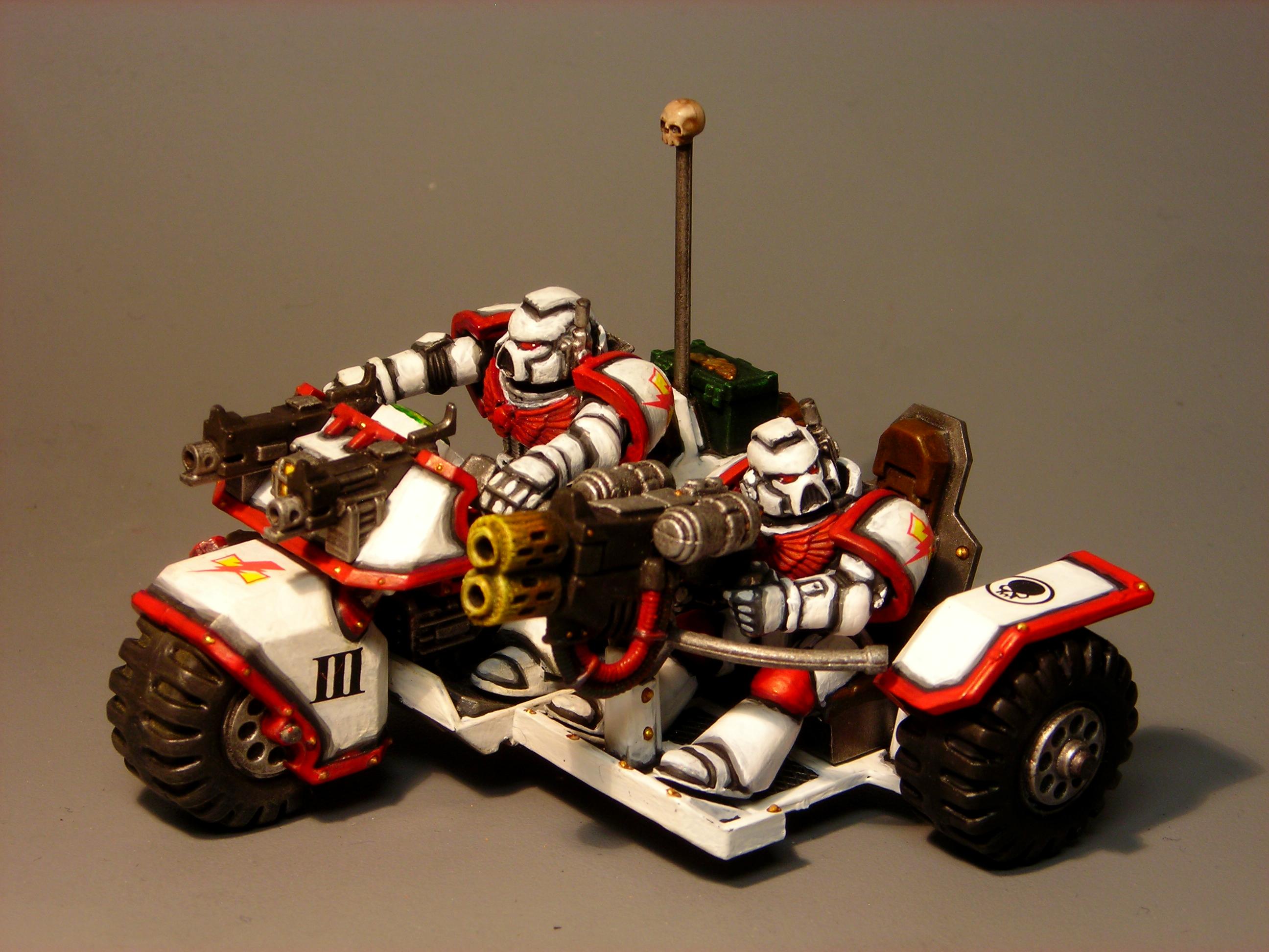 Asrodrig, Attack, Bike, Space Marines, Tau, White Scars