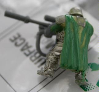 Cloak, Greenstuff, Snipers, Space Marine Scout