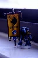 Banner, Grey Hunter, Space Wolves, Warhammer 40,000, Winter Base, Wolf Standard