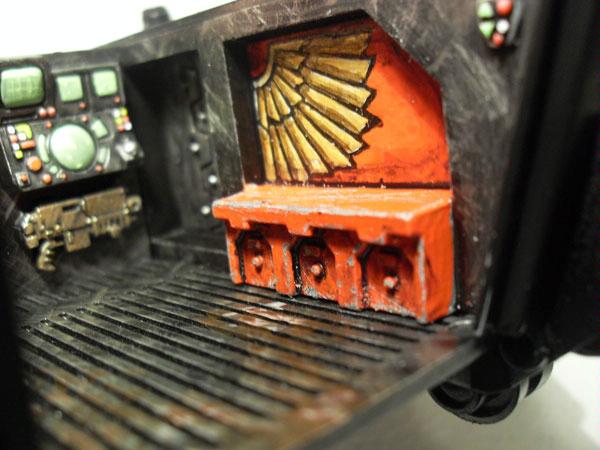 Blood Angels, Interior, Rhino, Space Marines, Warhammer 40,000