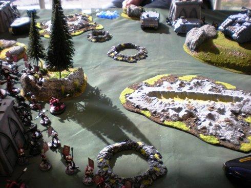 Battle Image, Eldar, Space Marines, Warhammer 40,000