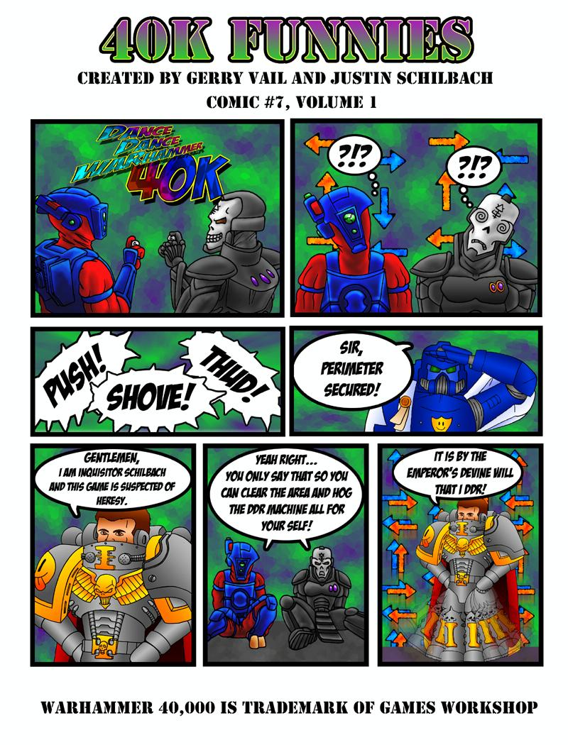 40k Funnies, Cartoon, Humor, Inquisition