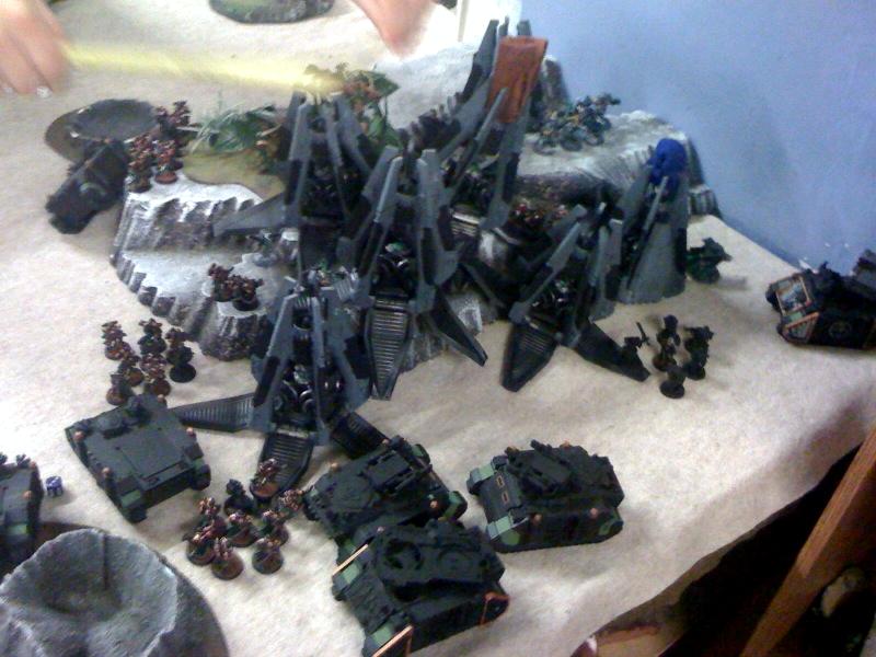 Battle Report, Drop Pod, Mech, Sisters Of Battle, Space Wolves
