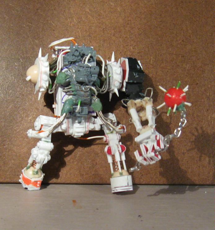 Deff Dread, Orks, Scratch Build