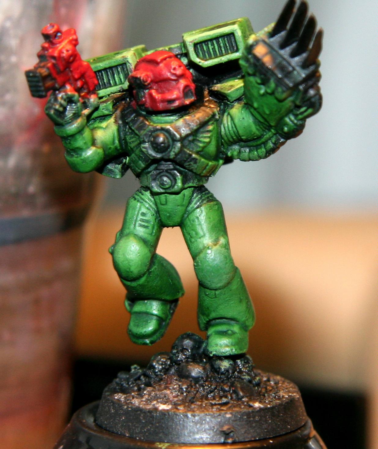 Assault Marines, Salamanders, Space Marines, Warhammer 40,000
