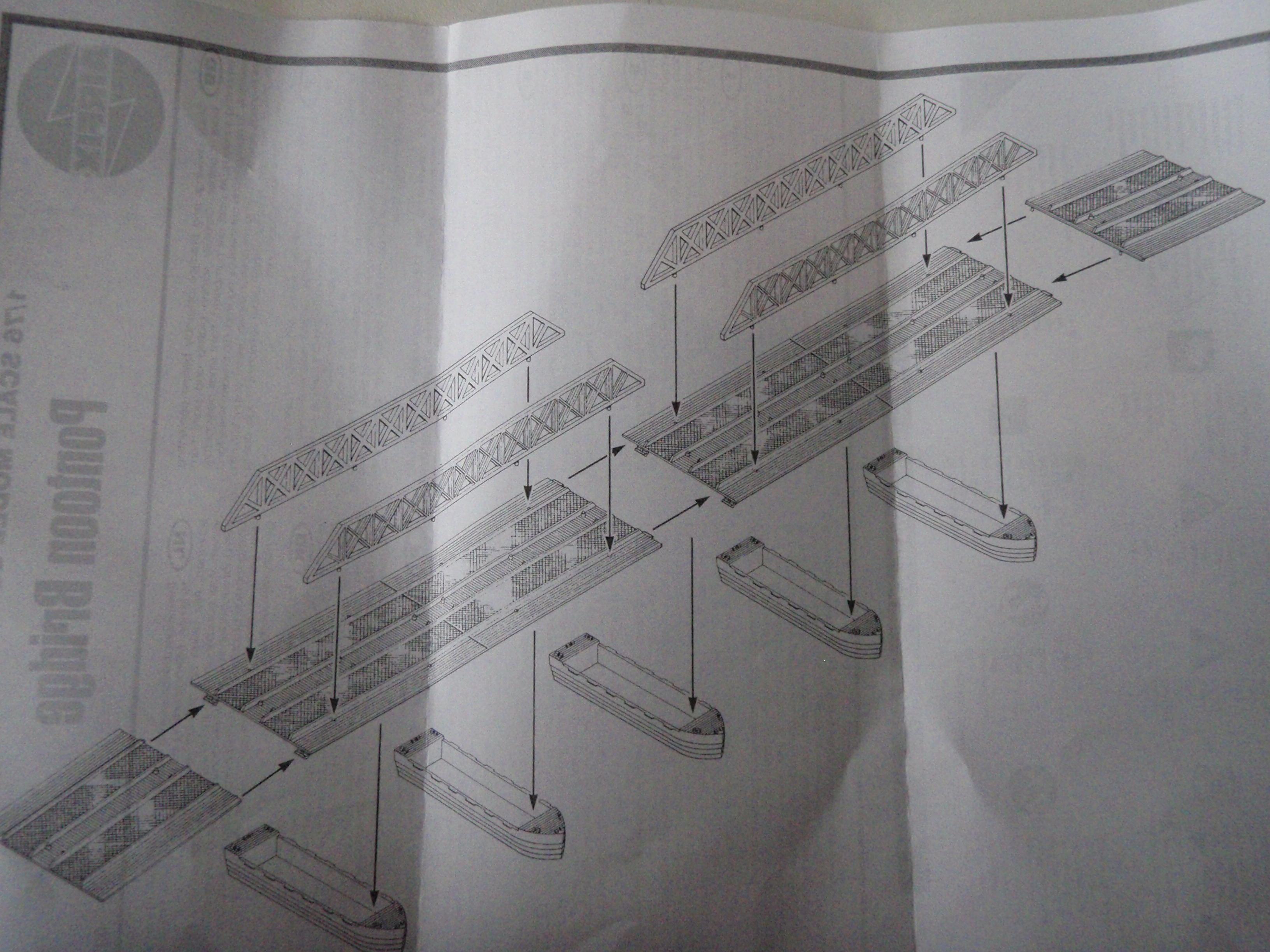Airfix Bridge Instructions