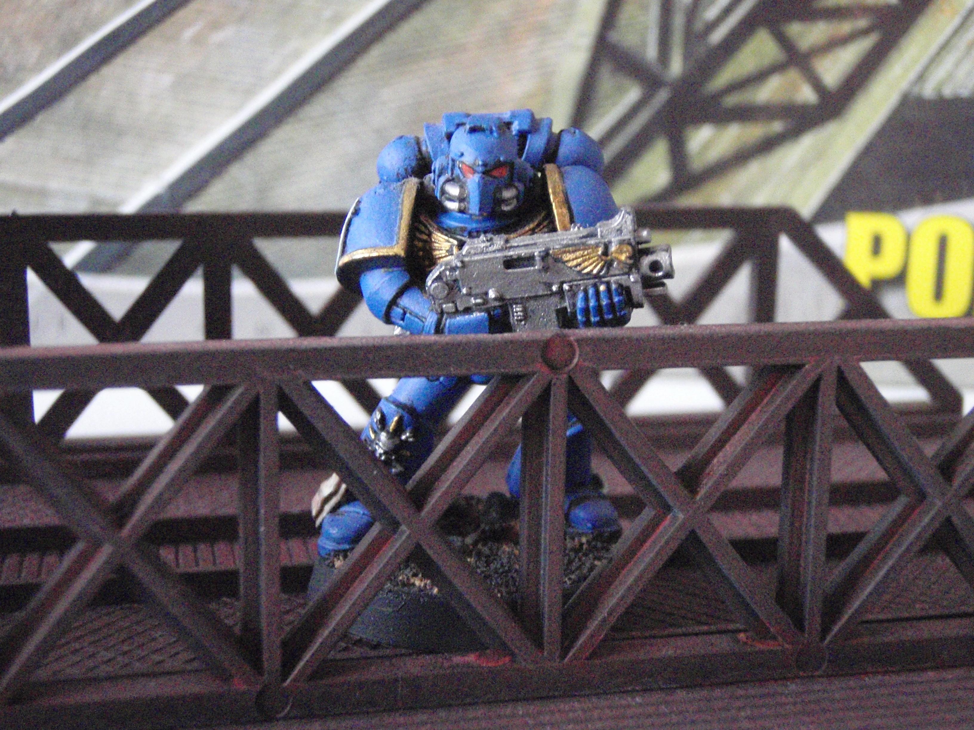 Airfix Bridge w/AOBR Marine