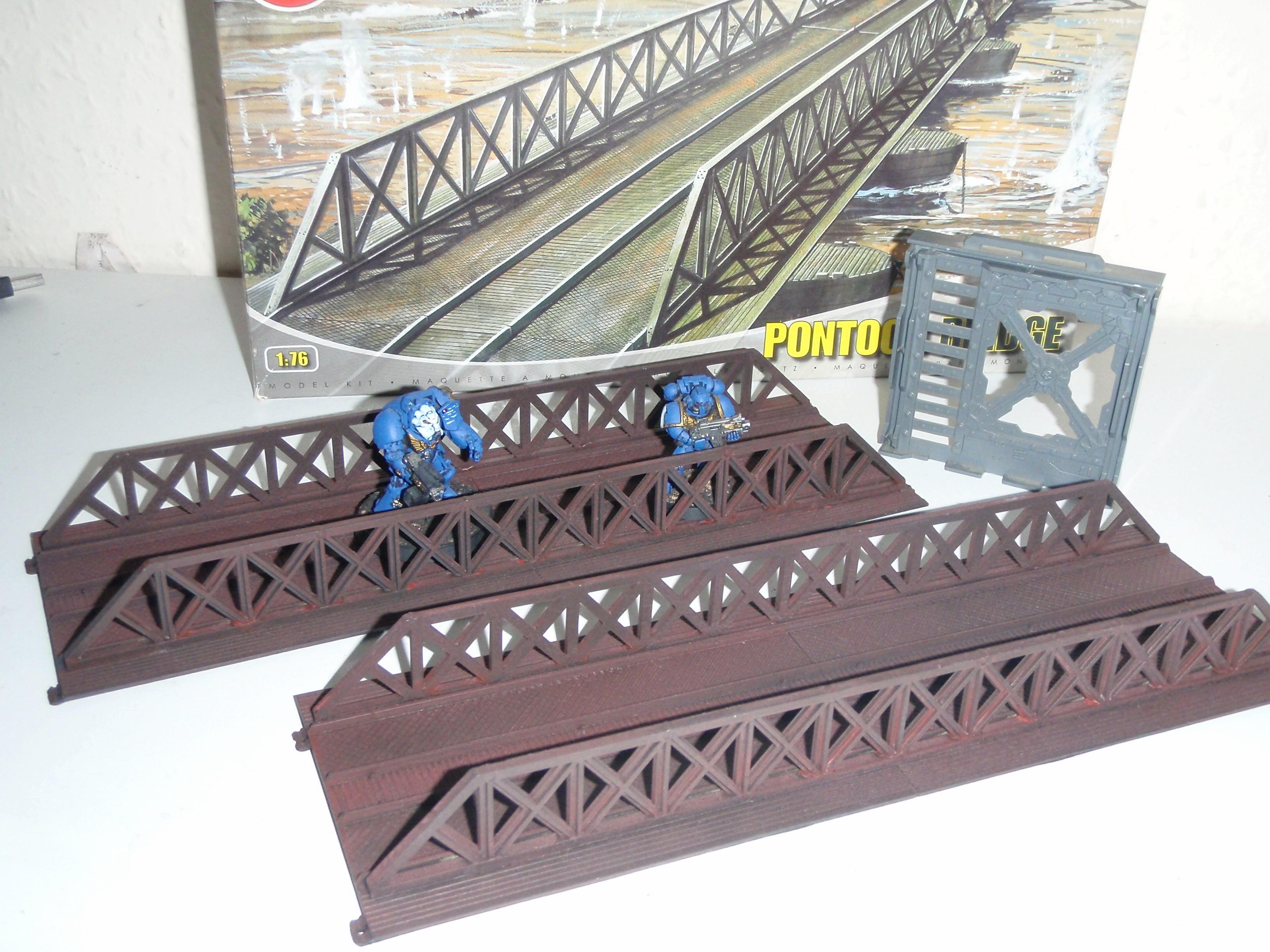 Airfix Bridge w/AOBR Marine and Terminator