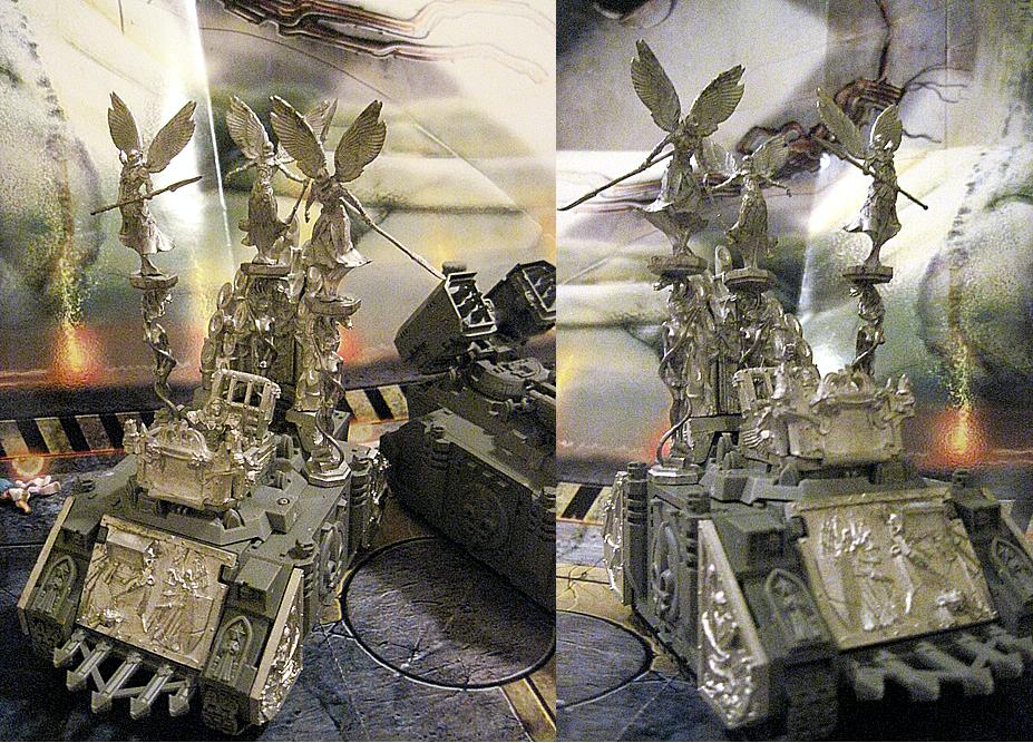 Rhino, Sisters Of Battle, Statues